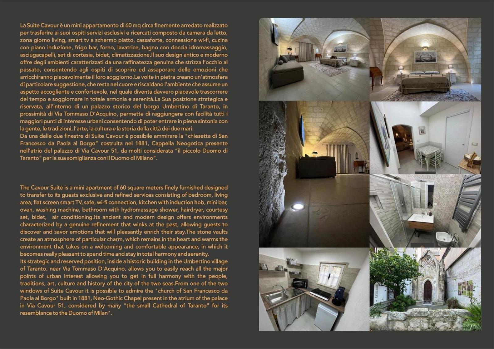 Suite Cavour Luxury Home Таранто Екстериор снимка